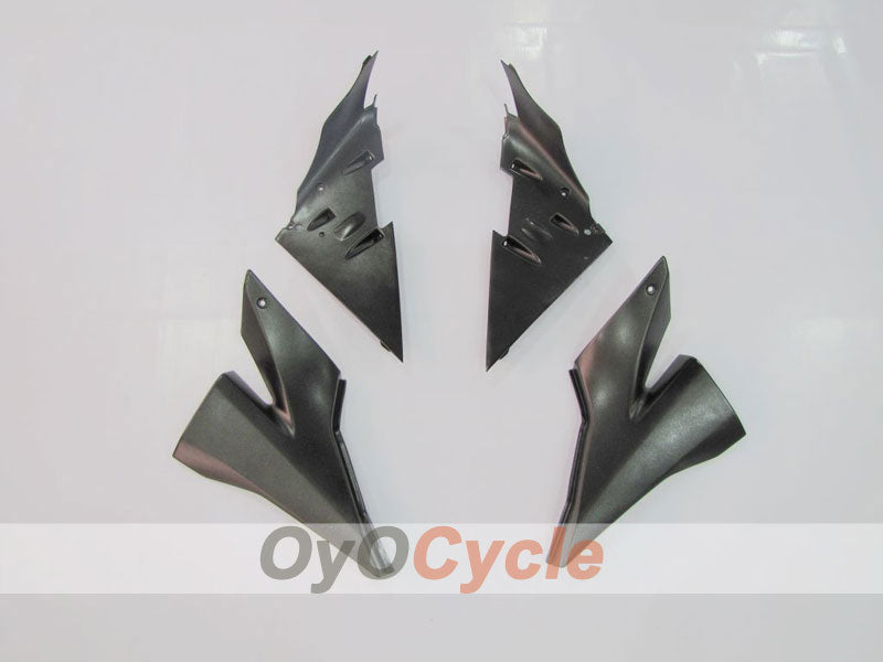 Injection Fairing kit for 04-05 NINJA ZX-10R - Blue, White - Flame #OYO87901535