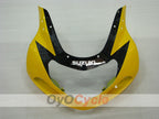 Injection Fairing kit for 01-03 GSX R600 - Yellow, Black - MOTUL #OYO87905106