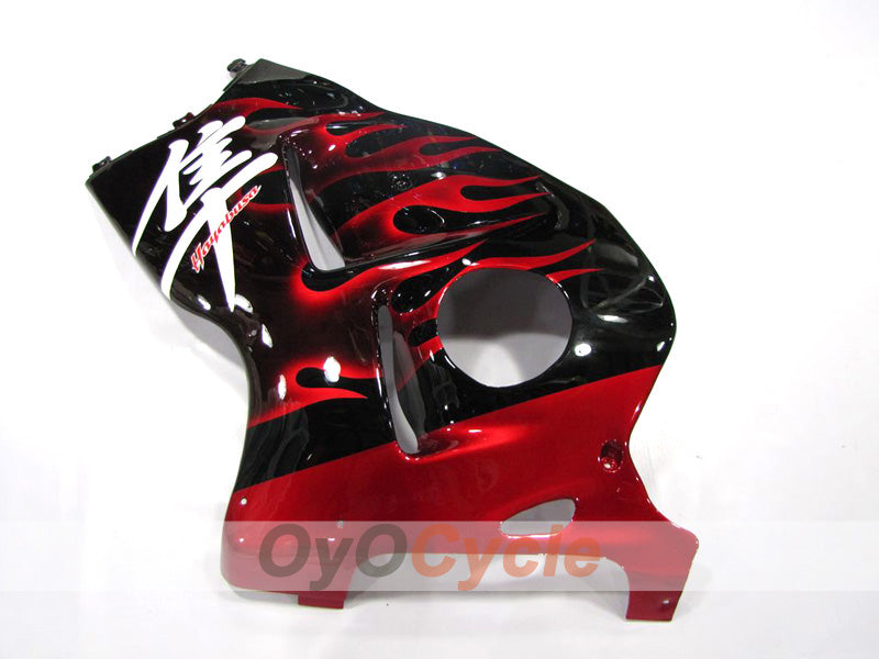 Injection Fairing kit for 99-07 GSXR1300 Hayabusa - Red, Black - Flame #OYO87902656 Secondary image