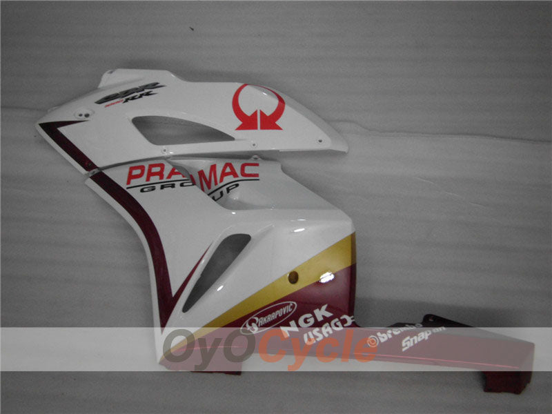 Injection Fairing kit for 04-05 CBR1000RR - Red, White - PRAMAC #OYO87900524