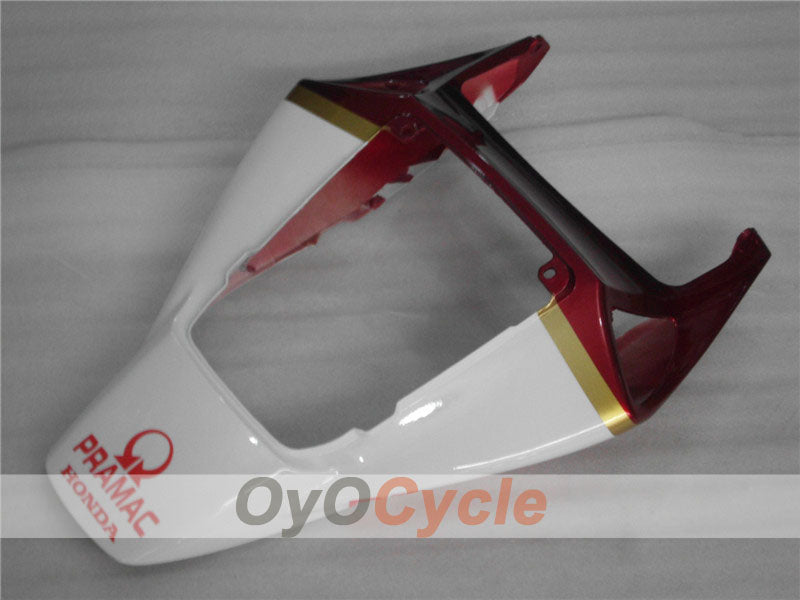 Injection Fairing kit for 04-05 CBR1000RR - Red, White - PRAMAC #OYO87900524