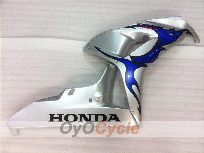 Injection Fairing kit for 06-07 CBR1000RR - Blue, Silver - Flame #OYO87900583