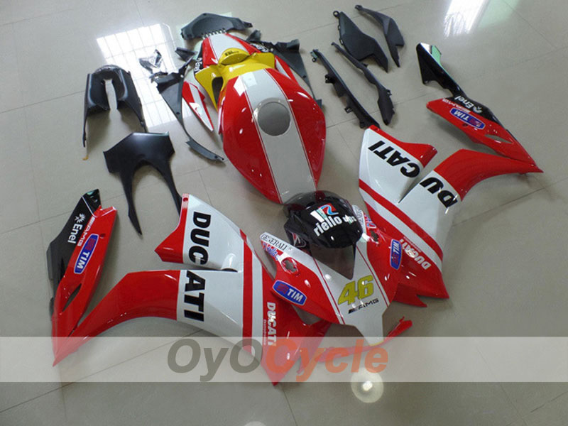 Injection Fairing kit for 12-16 CBR1000RR - Red, White - Factory Style #OYO87903327