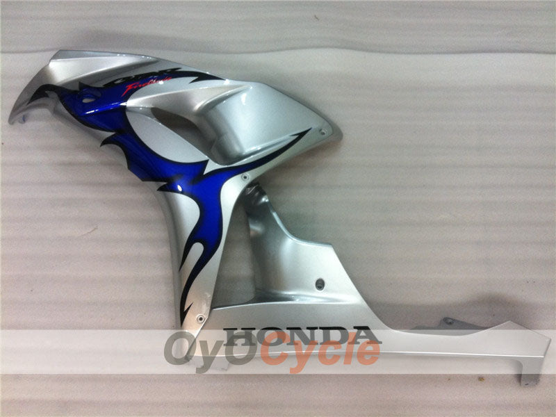 Injection Fairing kit for 06-07 CBR1000RR - Blue, Silver - Flame #OYO87900583
