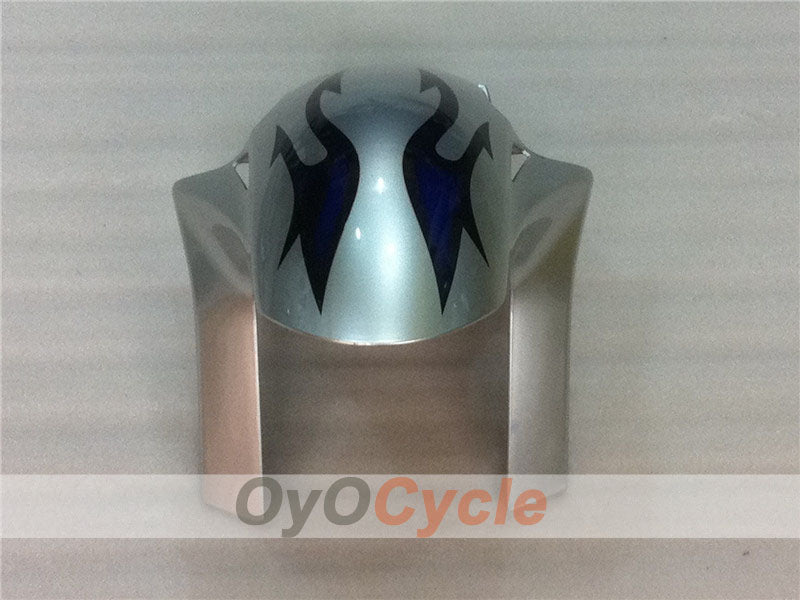 Injection Fairing kit for 06-07 CBR1000RR - Blue, Silver - Flame #OYO87900583