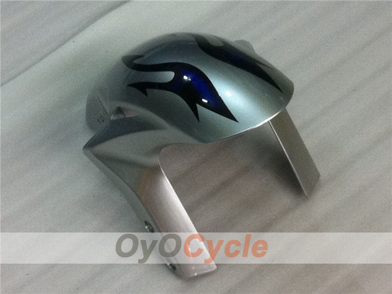 Injection Fairing kit for 06-07 CBR1000RR - Blue, Silver - Flame #OYO87900583