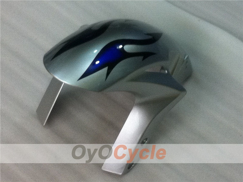 Injection Fairing kit for 06-07 CBR1000RR - Blue, Silver - Flame #OYO87900583