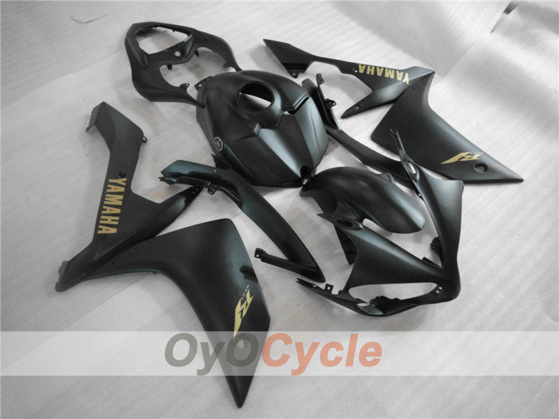 Injection Fairing kit for 07-08 YZF-R1 - Black, Matte - Factory Style #OYO87900863 Main image