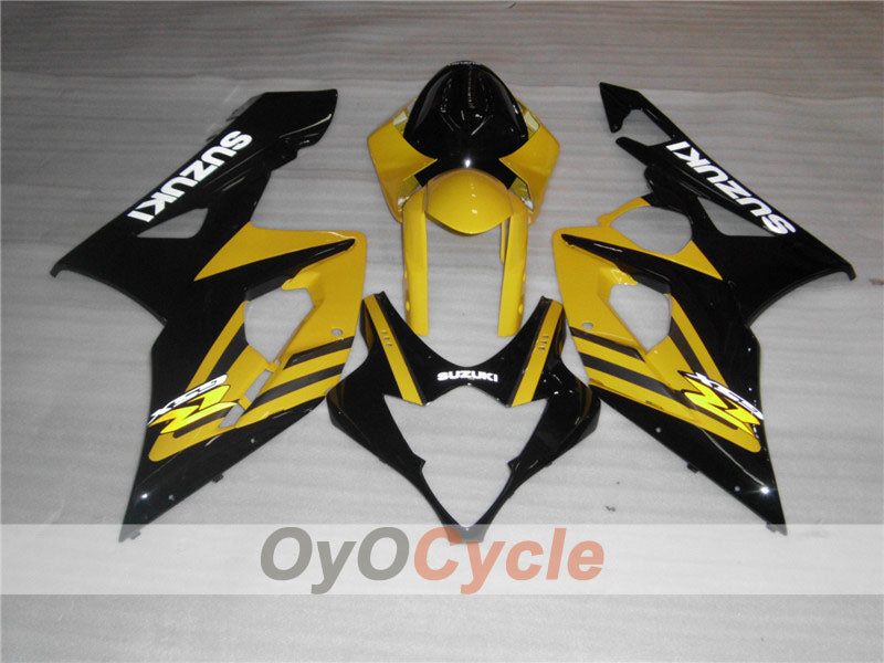 Injection Fairing kit for 05-06 GSX R1000 - Yellow, Black - Factory Style #OYO87901982