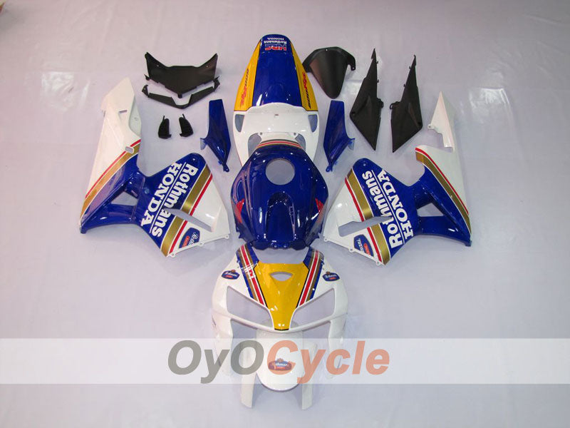 Injection Fairing kit for 05-06 CBR600RR - Blue, White - Rossi #OYO87900345