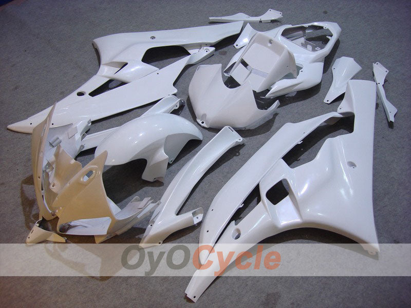 Injection Fairing kit for 06-07 YZF-R6 - White - Factory Style #OYO87900930 Main image