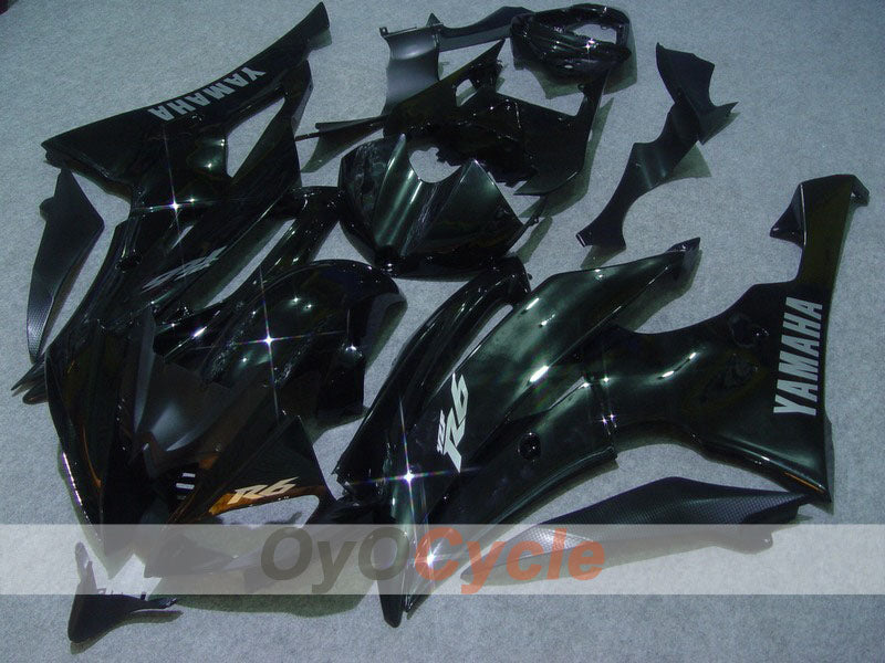 Injection Fairing kit for 08-16 YZF-R6 - Black - Factory Style #OYO87900976 Main image