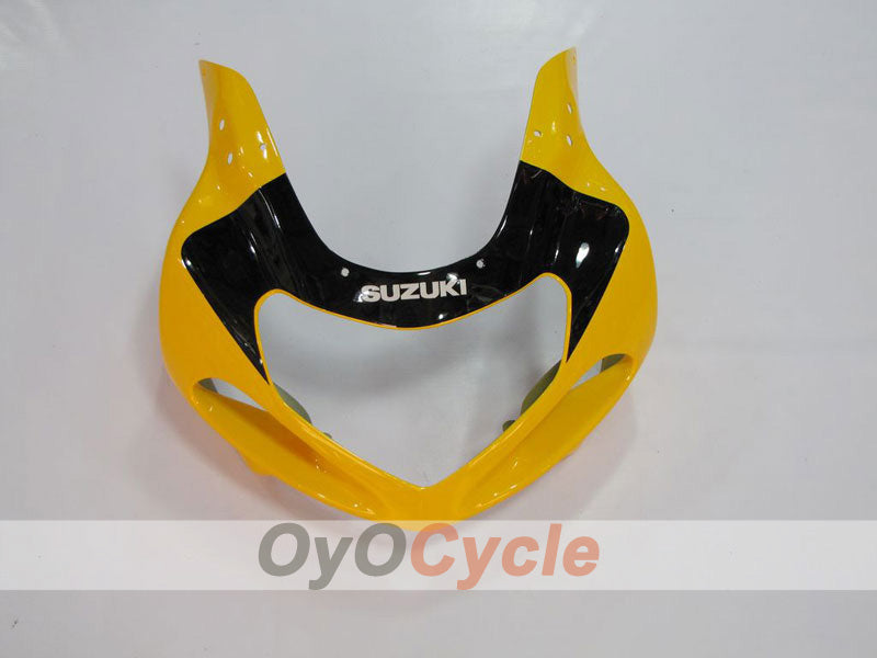 Injection Fairing kit for 00-03 GSX R750 - Yellow, Silver - Factory Style #OYO87901065