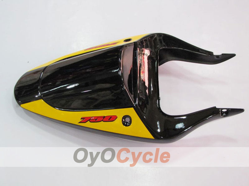 Injection Fairing kit for 00-03 GSX R750 - Yellow, Silver - Factory Style #OYO87901065 Secondary image