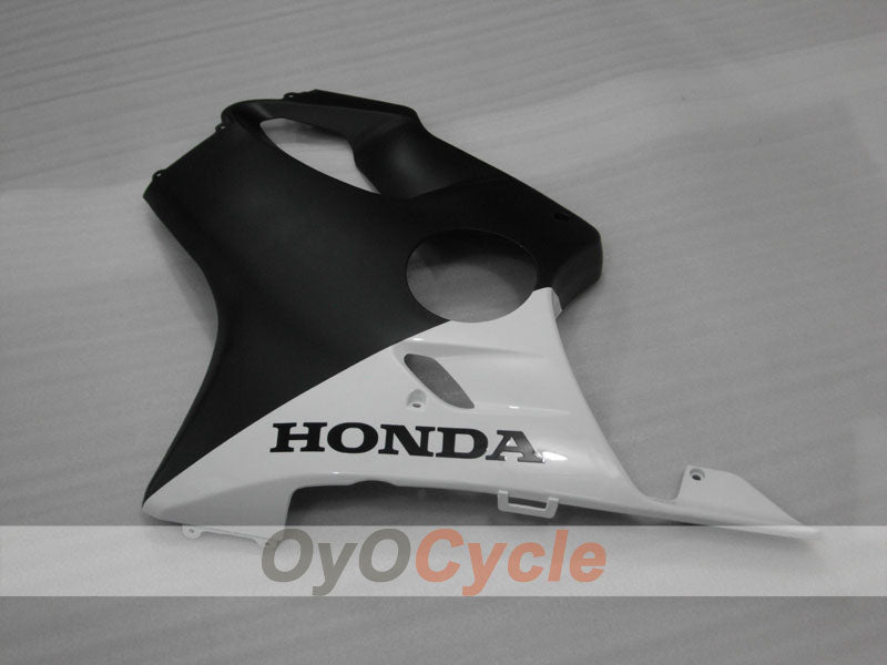 Injection Fairing kit for 04-07 CBR600F4i - White, Black, Matte - Factory Style #OYO87900206