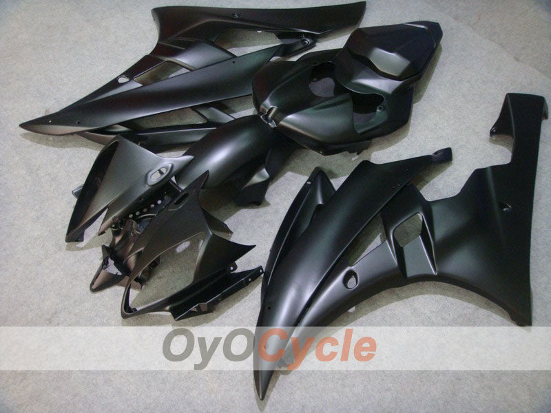 Injection Fairing kit for 06-07 YZF-R6 - Black, Matte - Factory Style #OYO87900948 Main image
