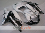 Injection Fairing kit for 01-03 GSX R600 - White, Black - MICHELIN #OYO87905100