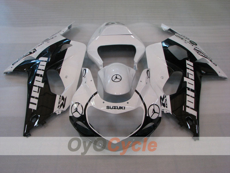 Injection Fairing kit for 00-03 GSX R750 - Blue, Black - Factory Style #OYO87905155