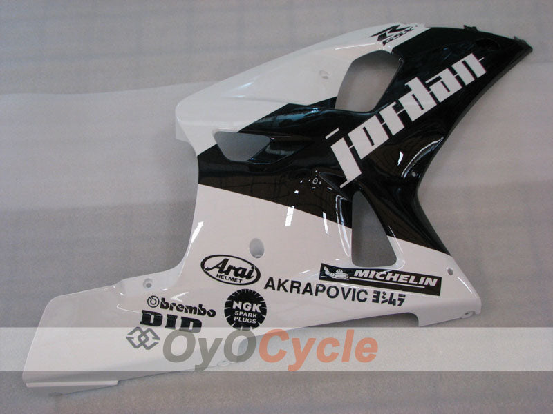 Injection Fairing kit for 00-02 GSX R1000 - White - MICHELIN #OYO87905201