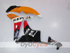 Injection Fairing kit for 07-08 CBR600RR - Orange, Black - Repsol #OYO87900425