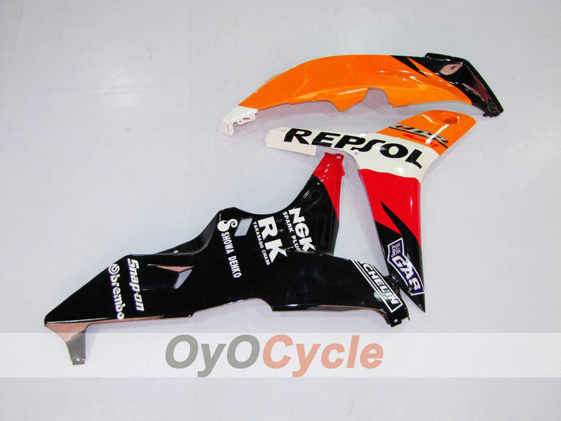 Injection Fairing kit for 07-08 CBR600RR - Orange, Black - Repsol #OYO87900425