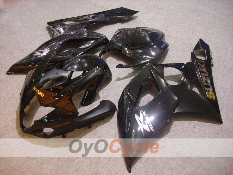 Injection Fairing kit for 05-06 GSX R1000 - Black - Factory Style #OYO87902021 Main image