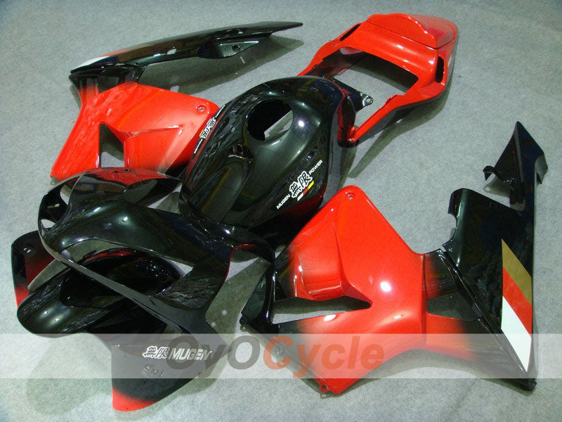 Injection Fairing kit for 03-04 CBR600RR - Red, Black - Factory Style #OYO87902581