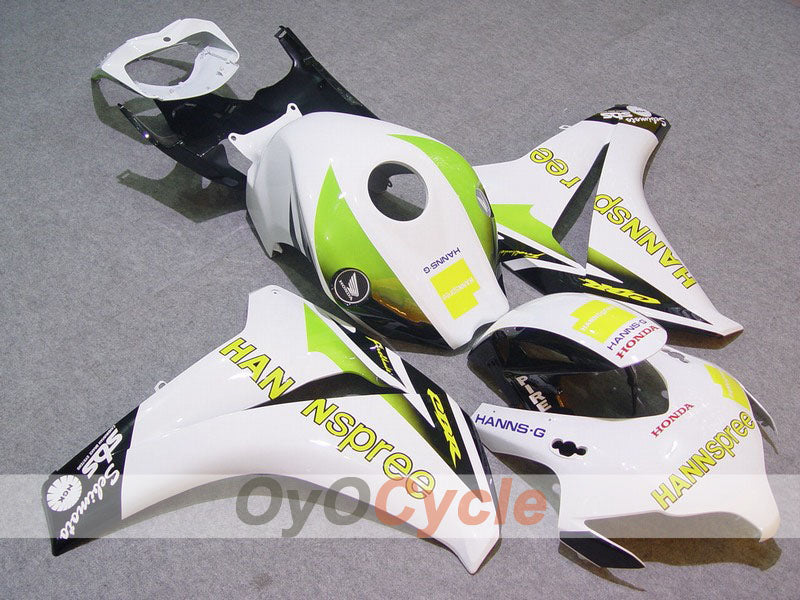 Injection Fairing kit for 08-11 CBR1000RR - White, Black - HANN Spree #OYO87900687