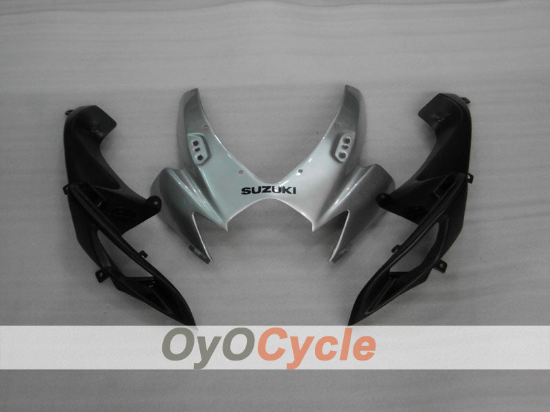 Injection Fairing kit for 06-07 GSX R750 - White, Silver - Factory Style #OYO87901312