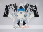 Injection Fairing kit for 07-08 CBR600RR - White, Black - Konica Minolta #OYO87900366