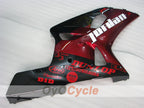 Injection Fairing kit for 00-02 GSX R1000 - Red, Black - MOTUL #OYO87905206