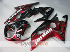 Injection Fairing kit for 00-02 GSX R1000 - Red, Black - MOTUL #OYO87905206