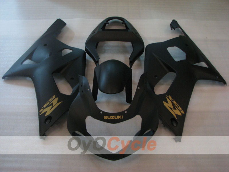 Injection Fairing kit for 00-03 GSX R750 - Black - Factory Style #OYO87905158