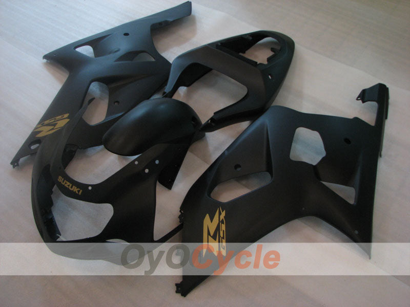 Injection Fairing kit for 00-03 GSX R750 - Black - Factory Style #OYO87905158