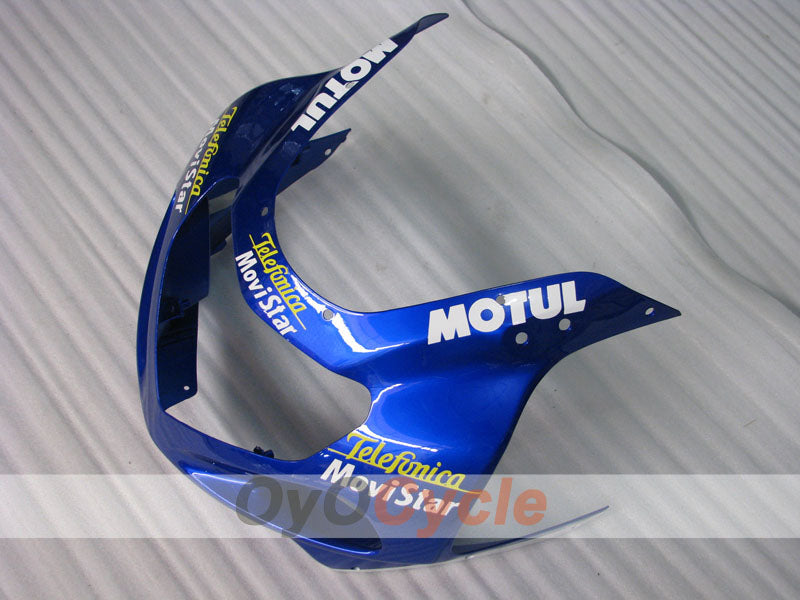 Injection Fairing kit for 01-03 GSX R600 - Blue - MOTUL #OYO87905083