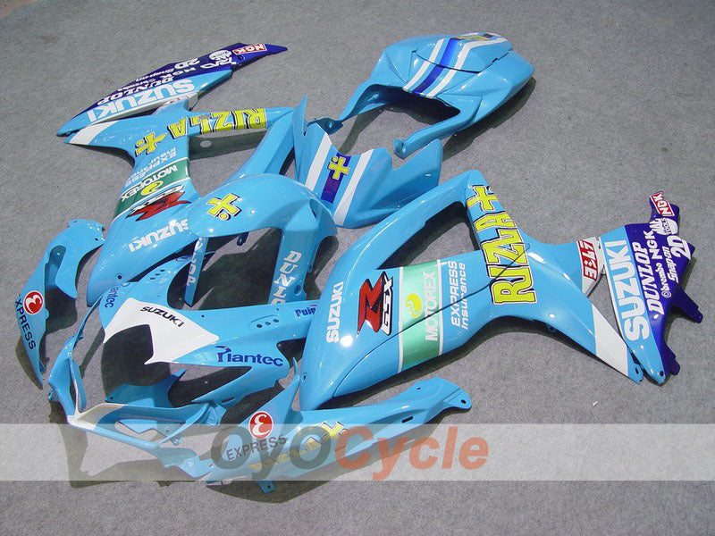 Injection Fairing kit for 08-10 GSX R750 - Blue - Rizla+ #OYO87901457 Main image