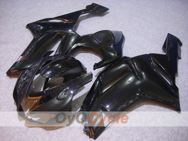Injection Fairing kit for 07-08 NINJA ZX-6R - Black - Factory Style #OYO87901906 Main image