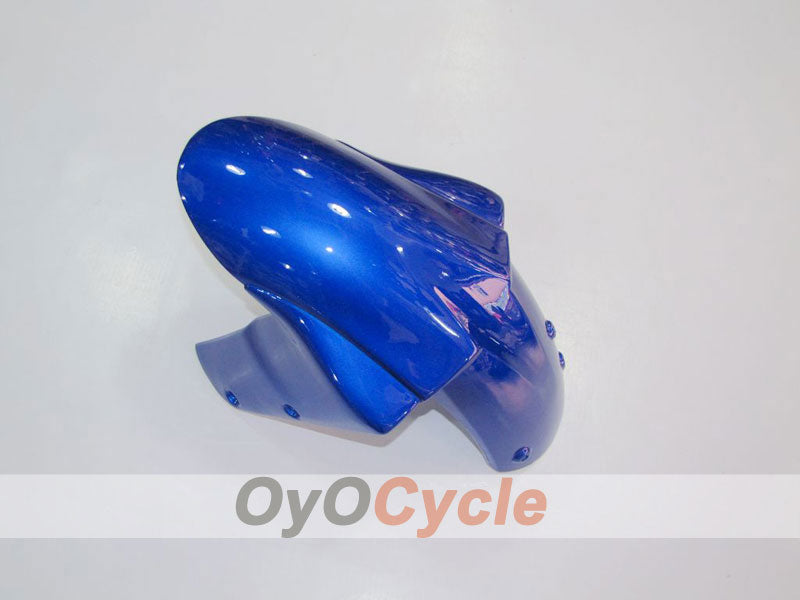 Injection Fairing kit for 04-05 NINJA ZX-10R - Blue, White - Flame #OYO87901535