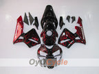 Injection Fairing kit for 03-04 CBR600RR - Red, Black - Flame #OYO87902509