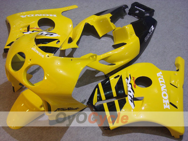 Injection Fairing kit for 90-94 CBR250RR - Yellow, Black - Fireblade #OYO87902934 Main image