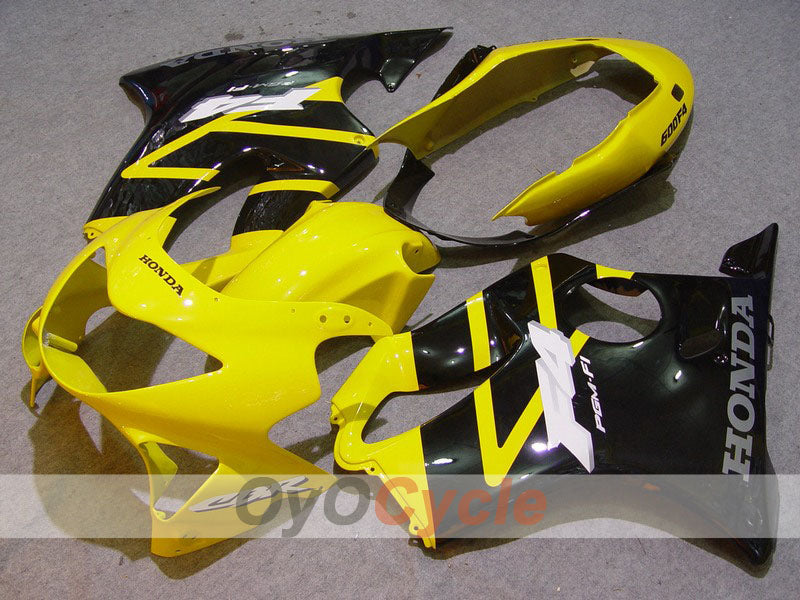 Injection Fairing kit for 99-00 CBR600F4 - Yellow, Black - Factory Style #OYO87900127