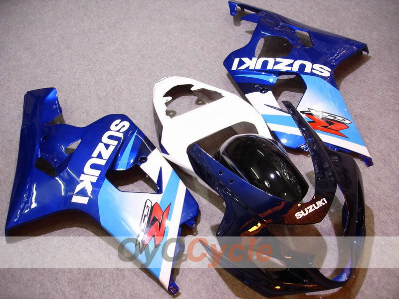 Injection Fairing kit for 04-05 GSXR600 - Blue, White - Factory Style #OYO87901366
