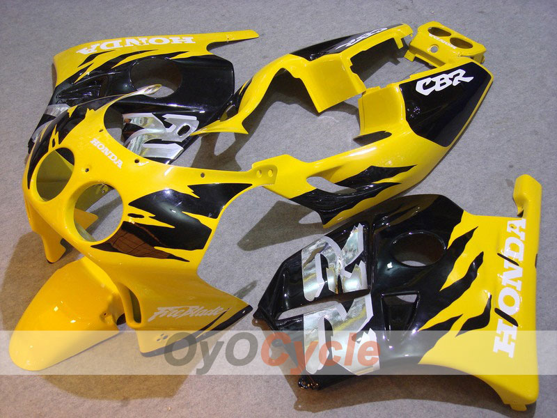 Injection Fairing kit for 90-94 CBR250RR - Yellow, Black - Fireblade #OYO87902936 Main image