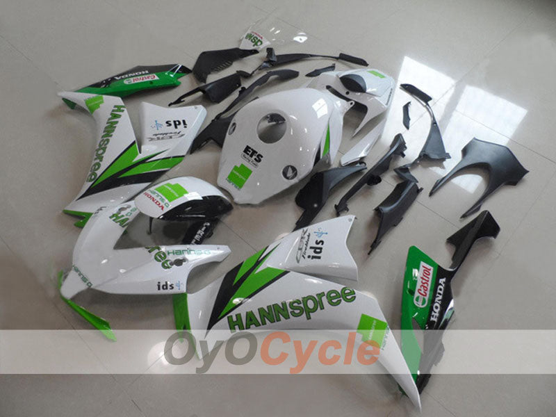 Injection Fairing kit for 12-16 CBR1000RR - Green, White - Castrol, HANN Spree #OYO87903335 Main image