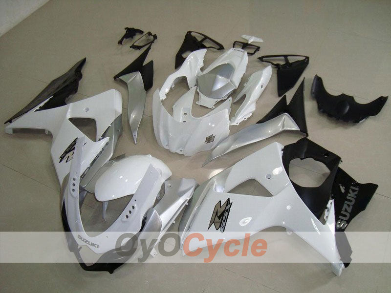Injection Fairing kit for 09-16 GSX R1000 - White, Black - Factory Style #OYO87902870