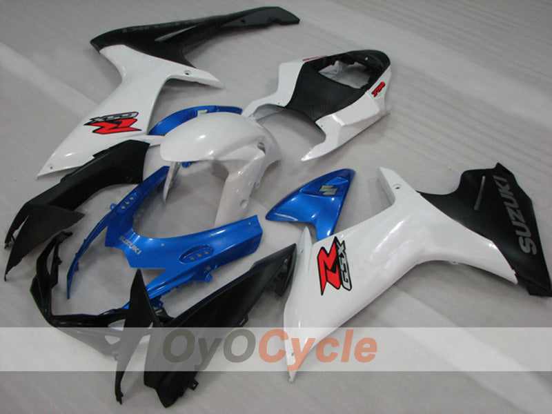 Injection Fairing kit for 11-26 GSX R750 - White, Black - Factory Style #OYO87903193 Main image