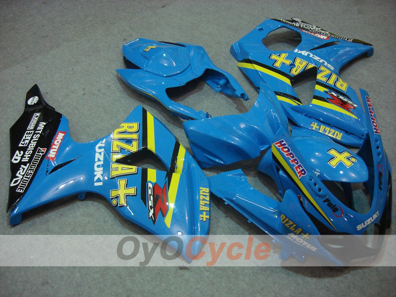 Injection Fairing kit for 09-16 GSX R1000 - Blue - MOTUL, Rizla+ #OYO87902876