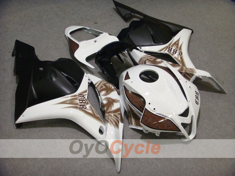 Injection Fairing kit for 09-12 CBR600RR - White, Black, Matte - Factory Style #OYO87900451 Main image