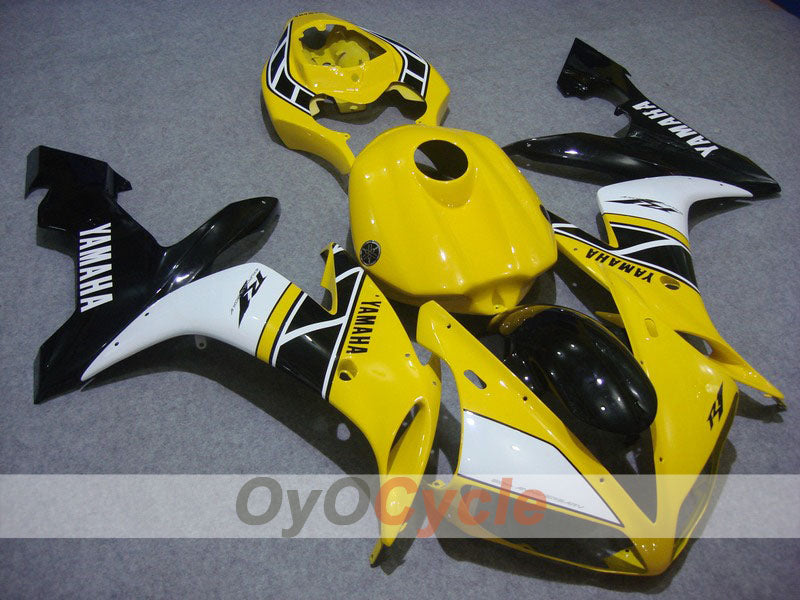 Injection Fairing kit for 04-06 YZF-R1 - Yellow, Black - Factory Style #OYO87900838