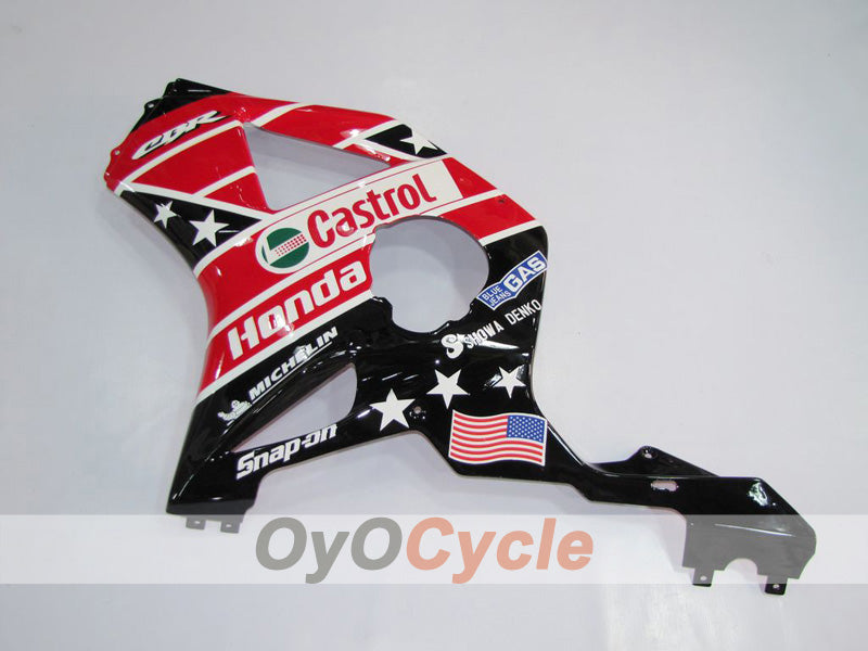 Injection Fairing kit for 02-03 CBR900RR 954 - Red, Black - Castrol #OYO87902838 Secondary image